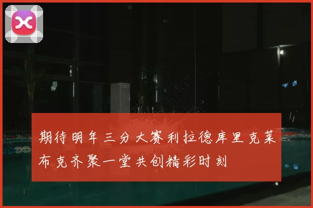 期待明年三分大赛利拉德库里克莱布克齐聚一堂共创精彩时刻