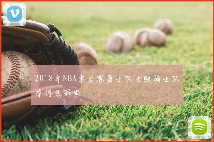 2018年NBA季后赛勇士队击败骑士队夺得总冠军