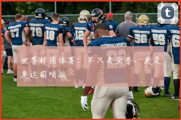 世界杯团体赛：不只是荣誉，更是奥运前哨战